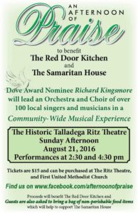 An Afternoon of Praise @ Ritz Theatre, Talladega | Talladega | Alabama | United States