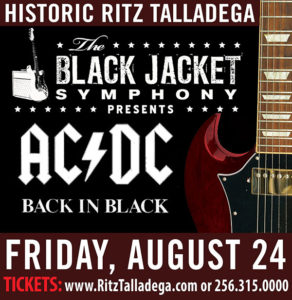 Black Jacket Symphony AC-DC Back in Black @ Historic Ritz Theatre | Talladega | Alabama | United States